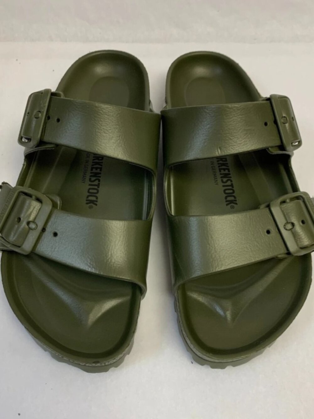 Birkenstock Arizona EVA Khaki Narrow Width Sandals